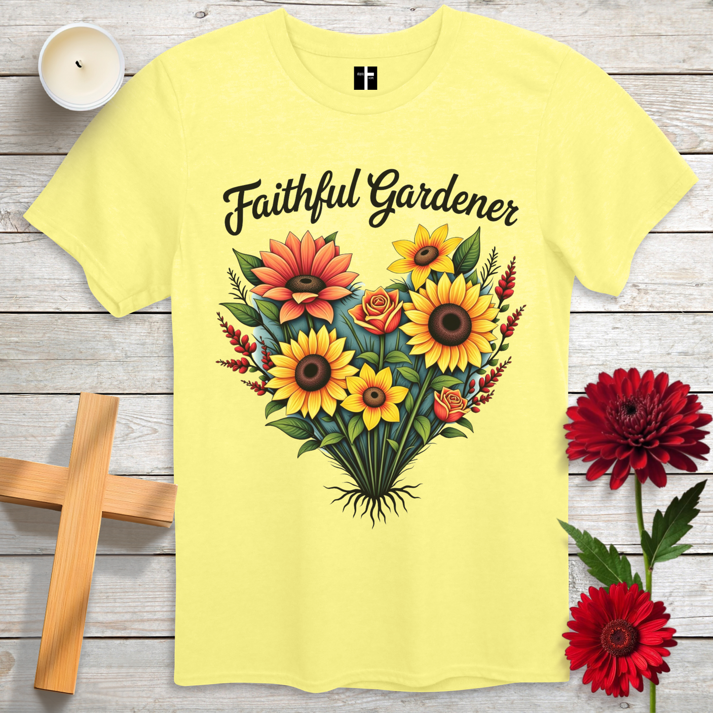 Faithful Gardener Unisex Christian T-Shirt