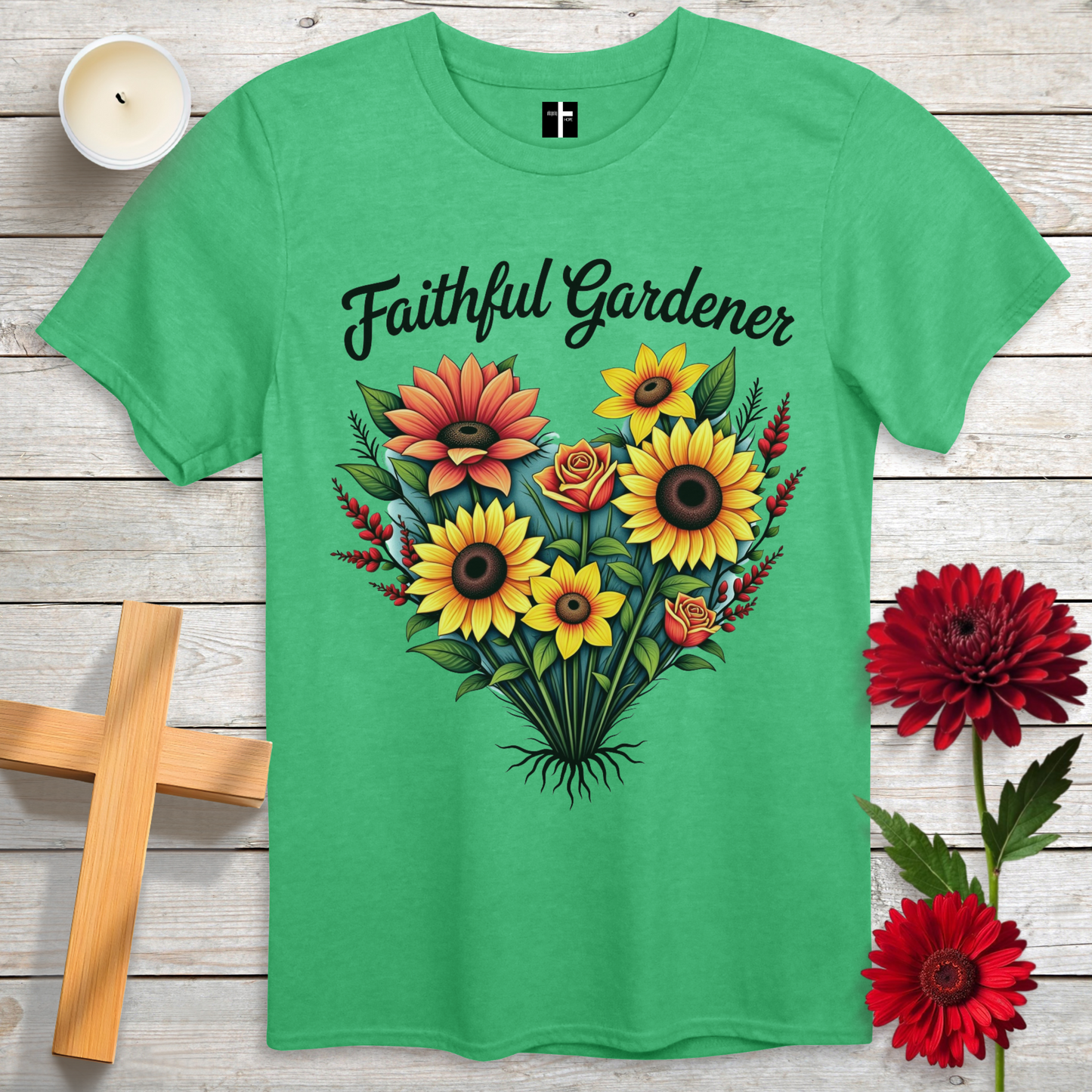 Faithful Gardener Unisex Christian T-Shirt