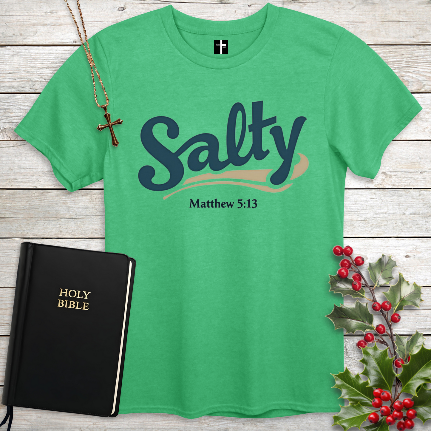 Salty Matthew 5:13 Unisex Christian T-Shirt