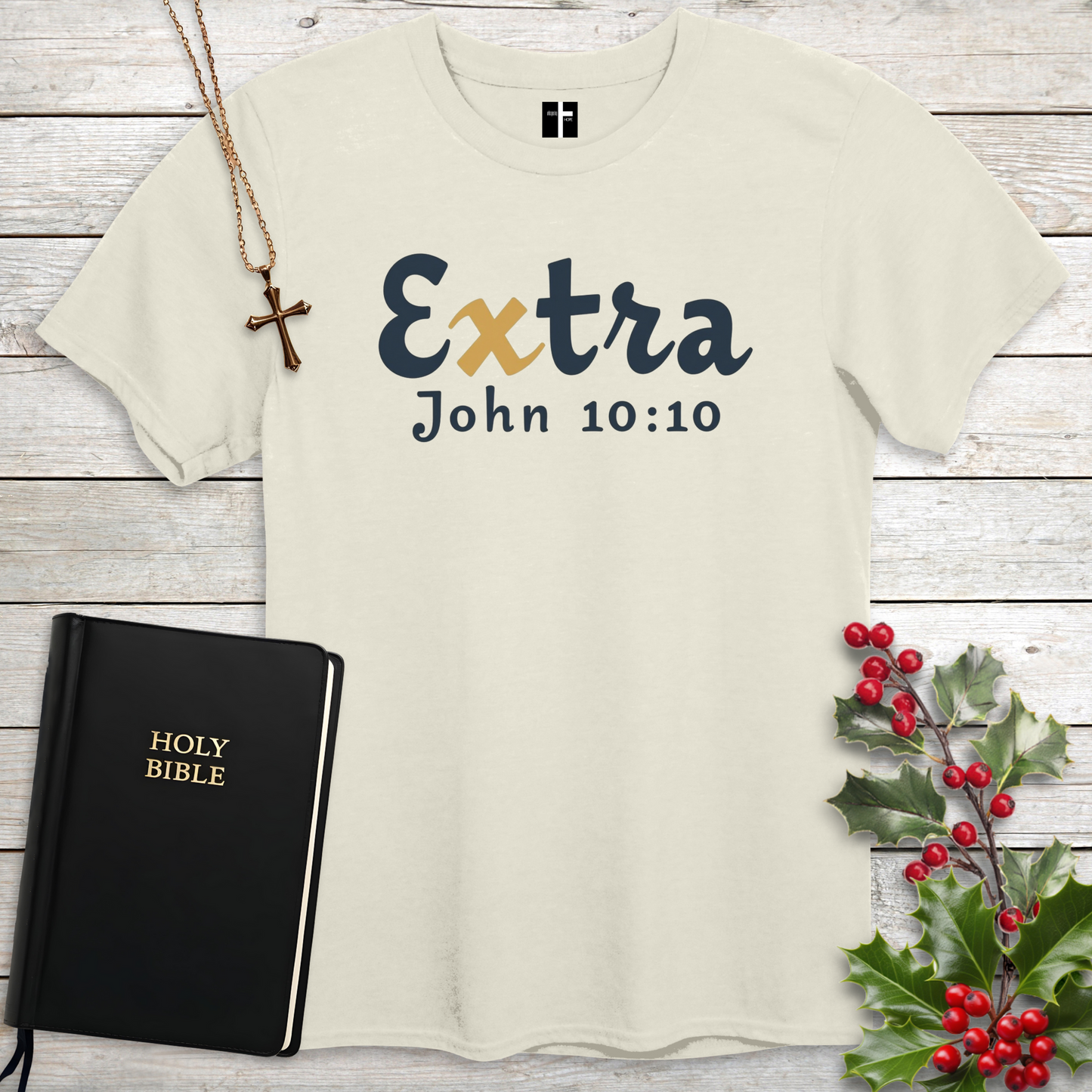 Extra John 10:10 Unisex Christian T-Shirt