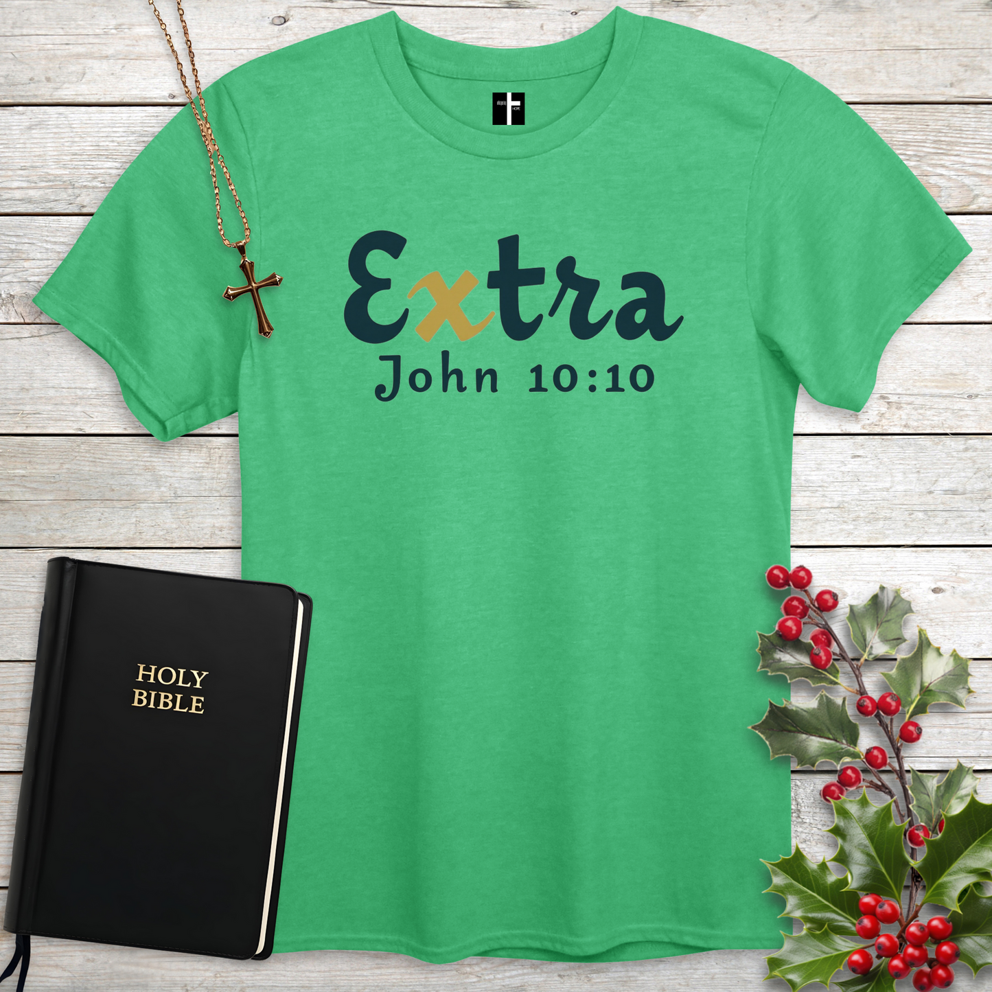 Extra John 10:10 Unisex Christian T-Shirt