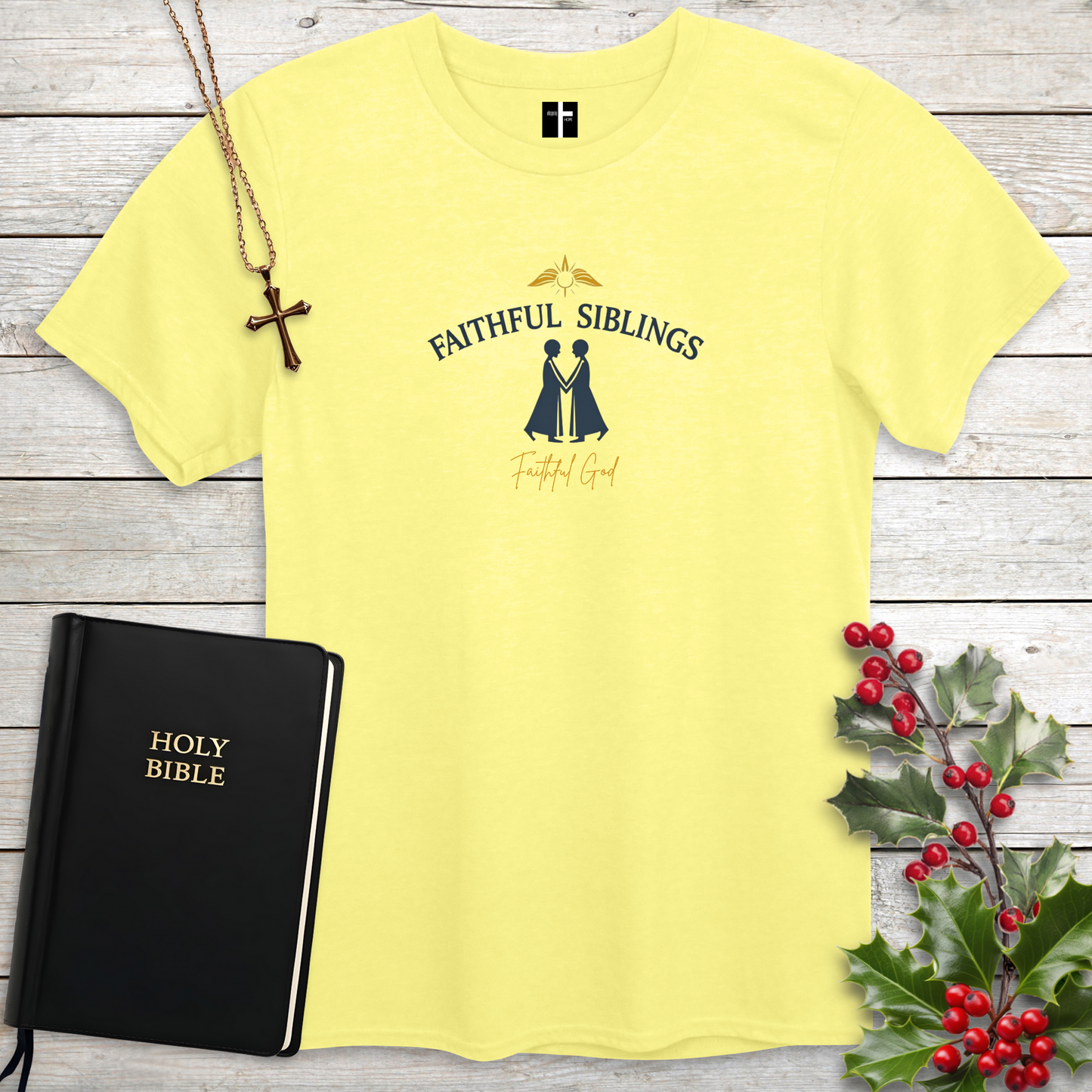 Faithful Siblings Unisex Christian T-Shirt