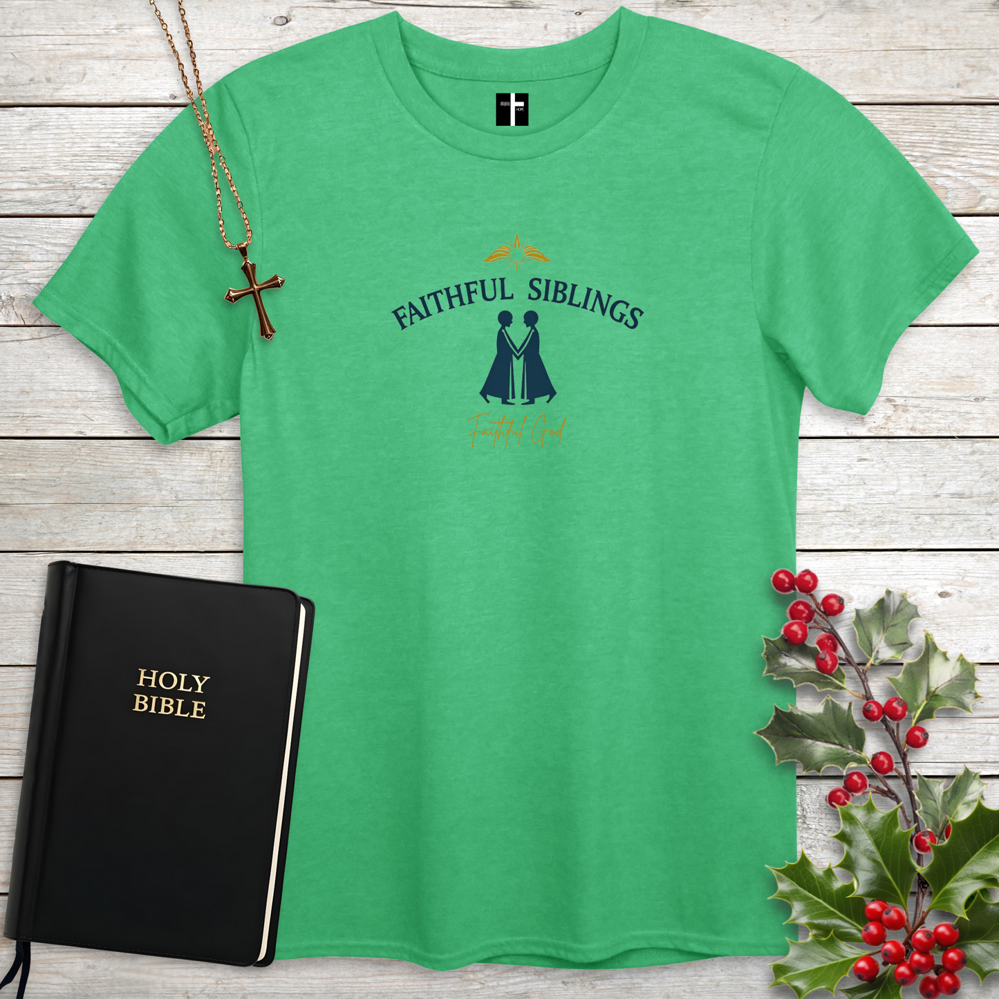 Faithful Siblings Unisex Christian T-Shirt