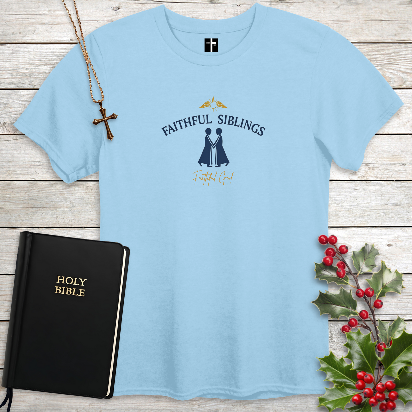 Faithful Siblings Unisex Christian T-Shirt