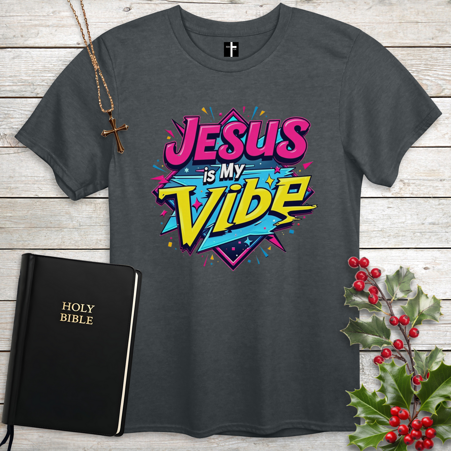 Jesus is My Vibe Unisex Christian T-Shirt