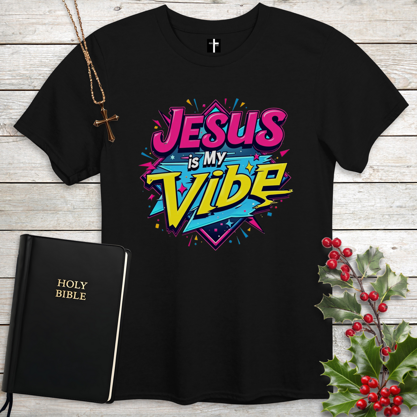 Jesus is My Vibe Unisex Christian T-Shirt