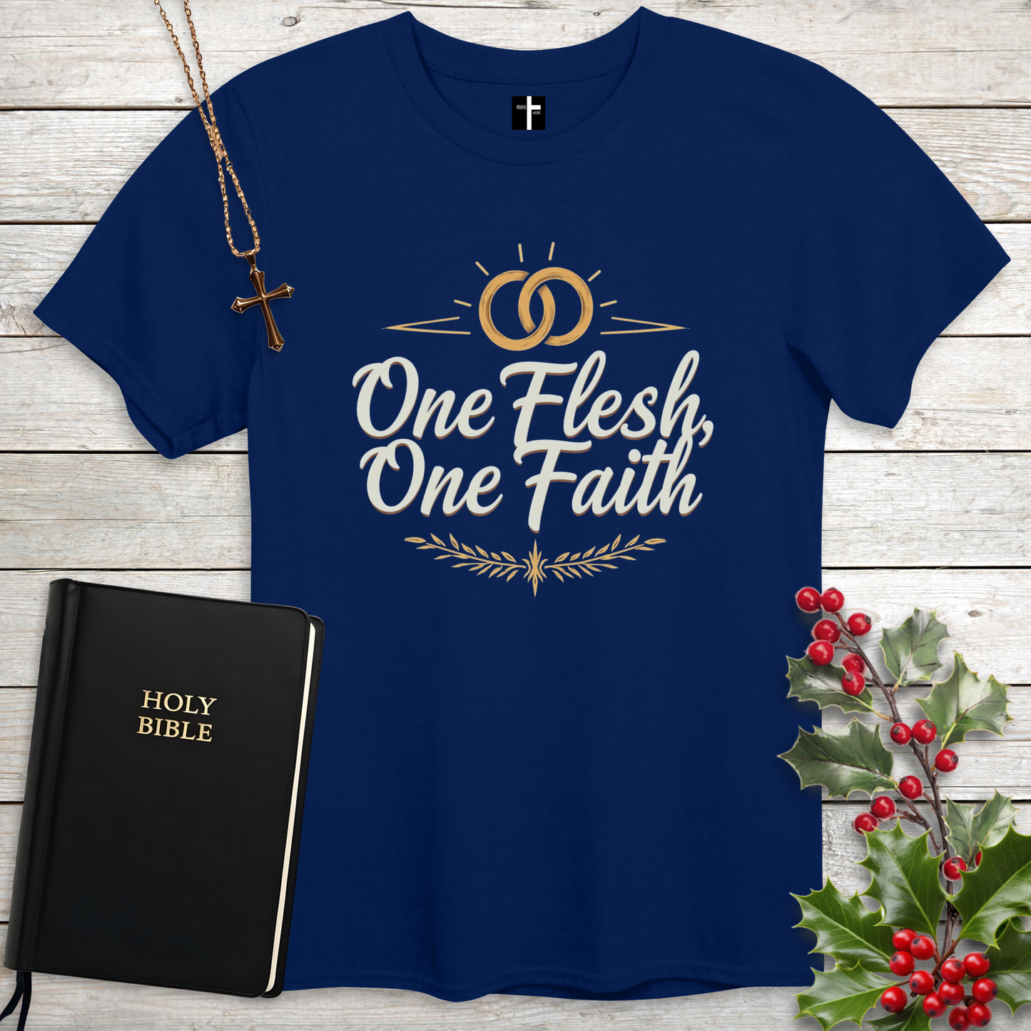 One Flesh, One Faith Unisex Christian T-Shirt