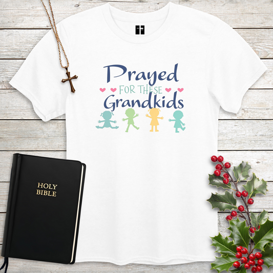 Prayed for These Grandkids Unisex Christian T-Shirt