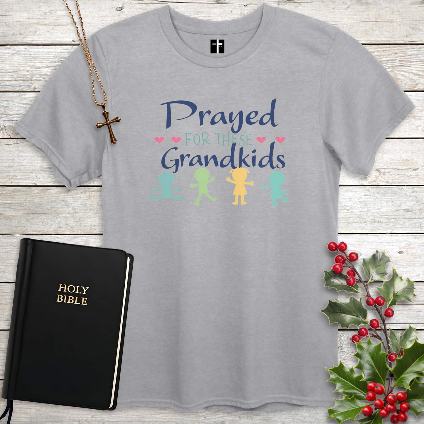 Prayed for These Grandkids Unisex Christian T-Shirt