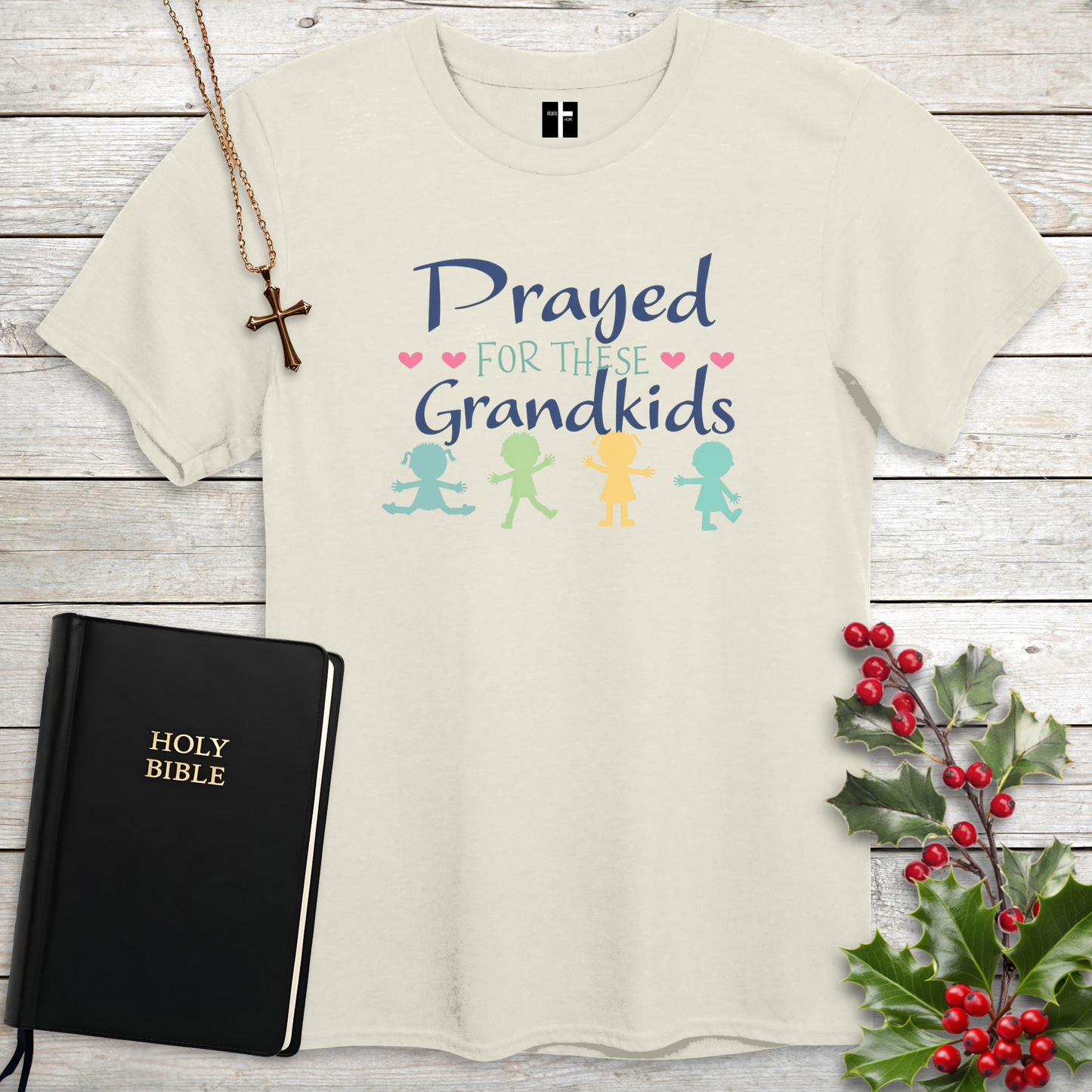 Prayed for These Grandkids Unisex Christian T-Shirt