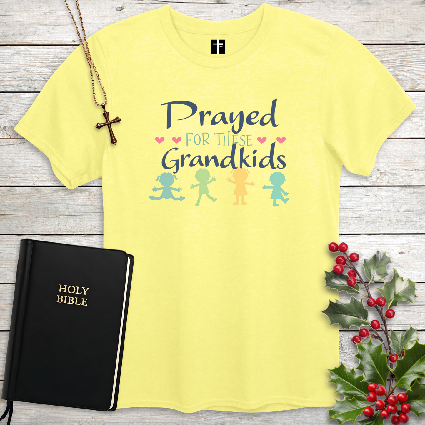 Prayed for These Grandkids Unisex Christian T-Shirt