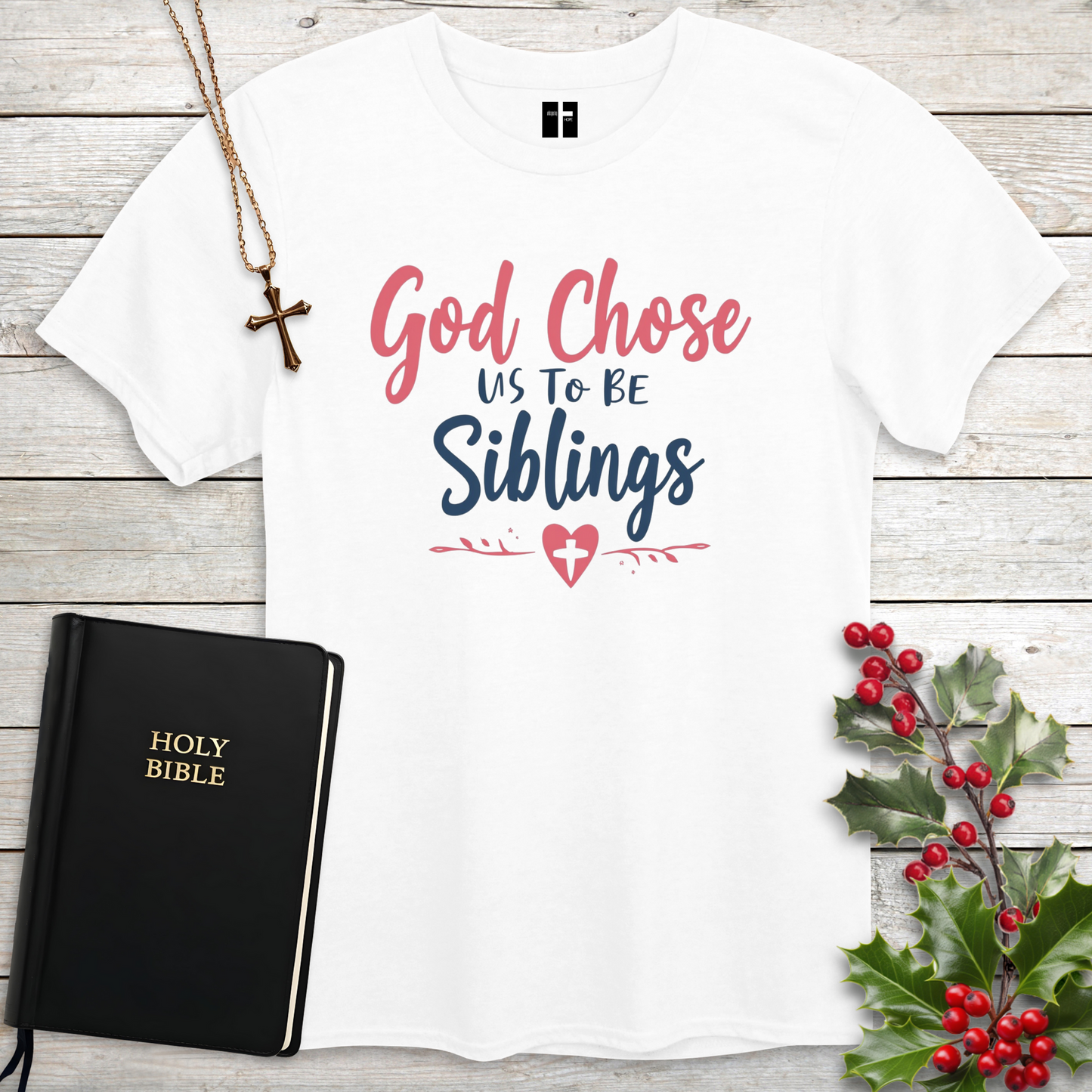 Chosen Siblings Unisex Christian T-Shirt