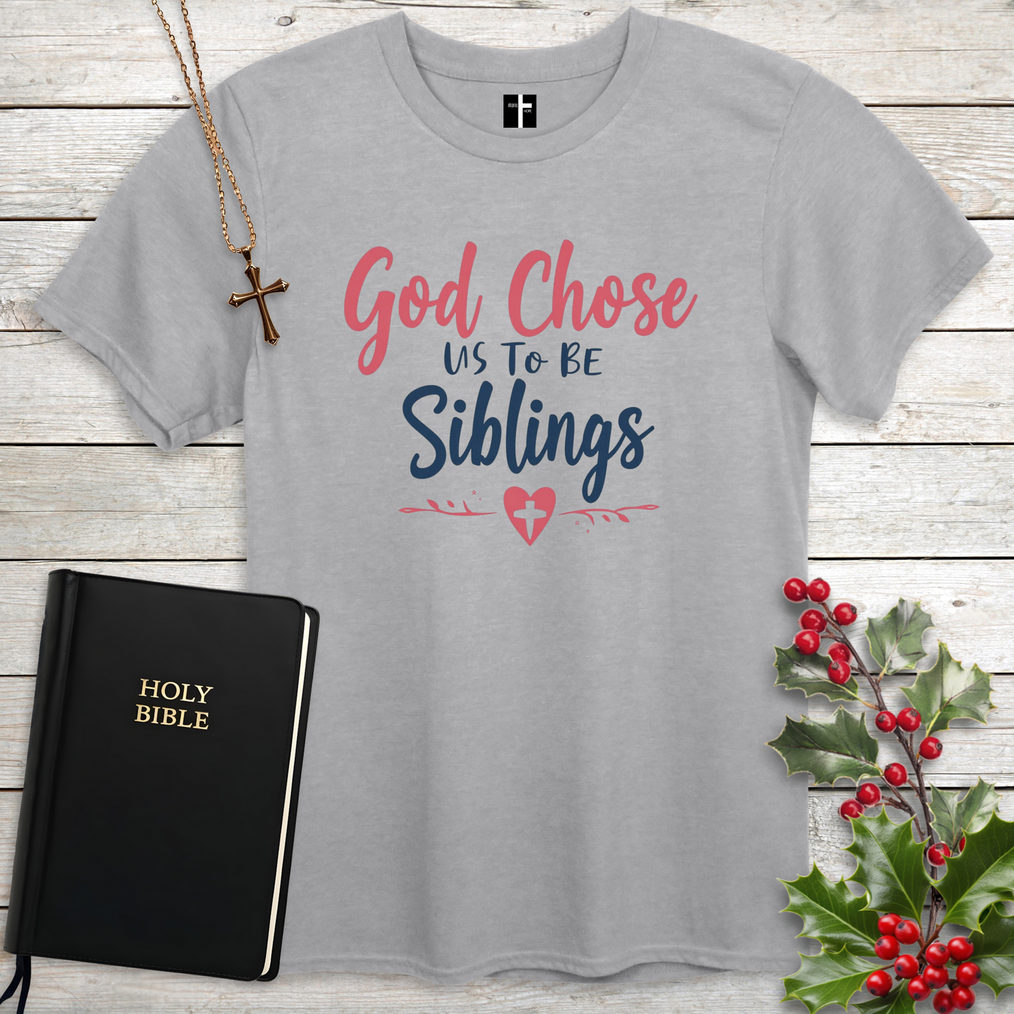 Chosen Siblings Unisex Christian T-Shirt