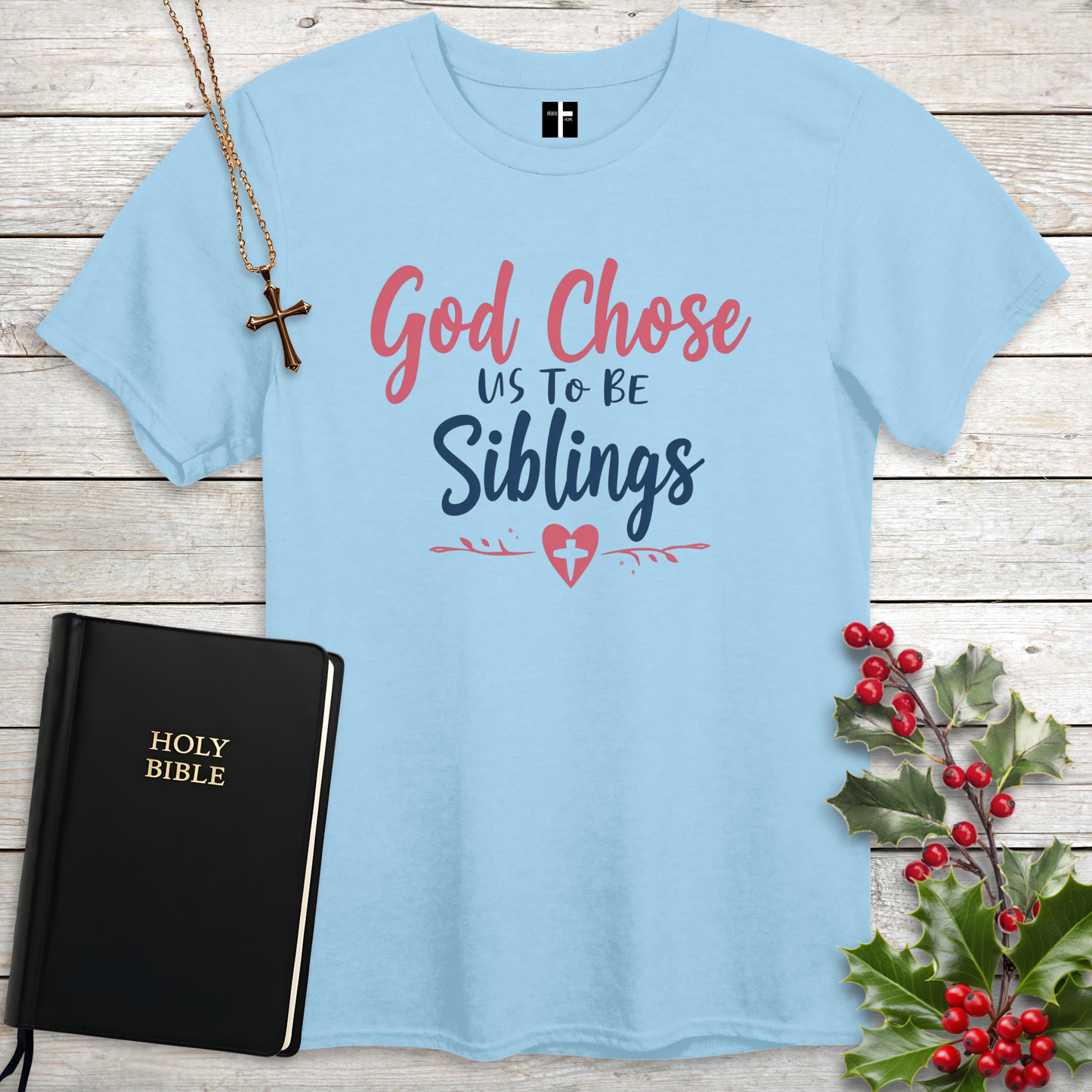 Chosen Siblings Unisex Christian T-Shirt