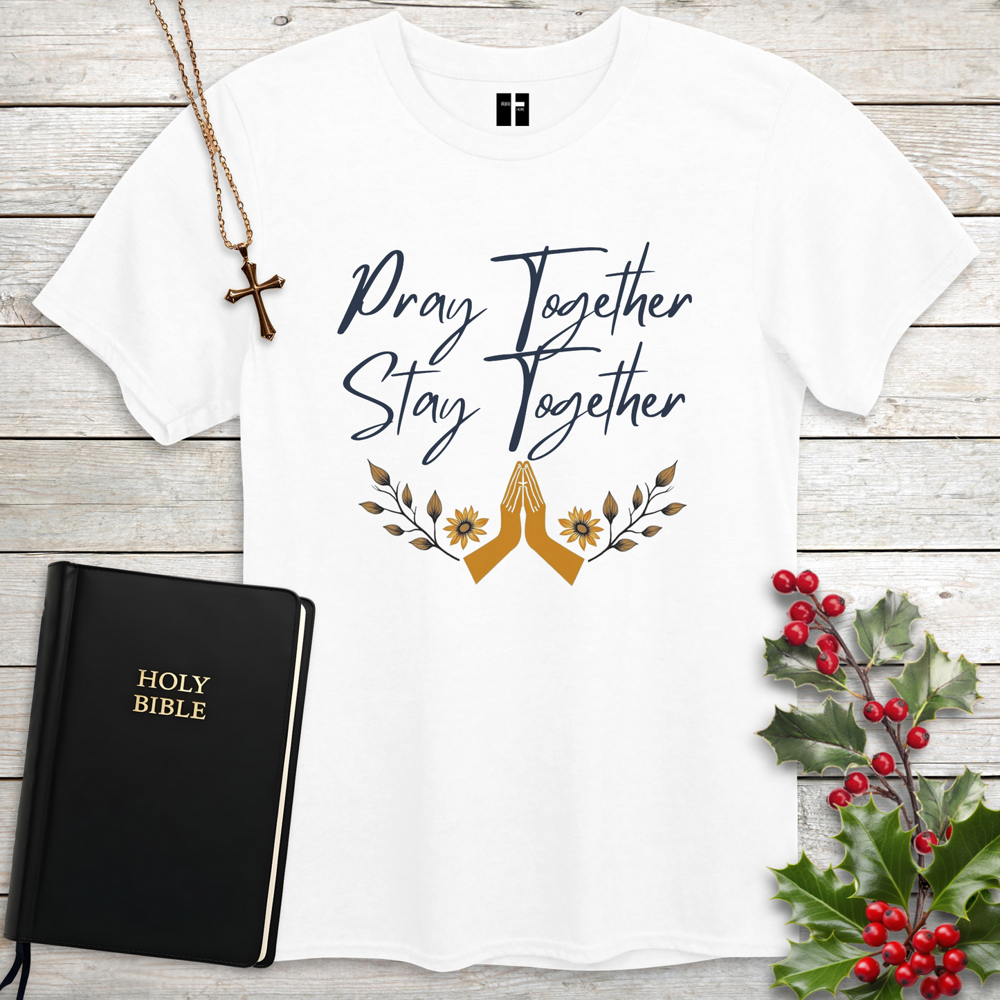 Pray Together, Stay Together Unisex Christian T-Shirt