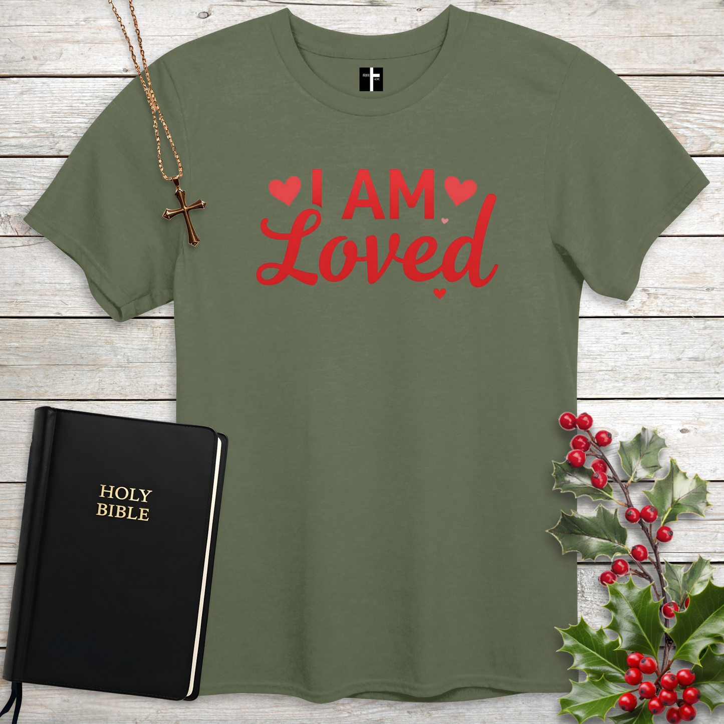 I AM Loved Unisex Christian T-Shirt