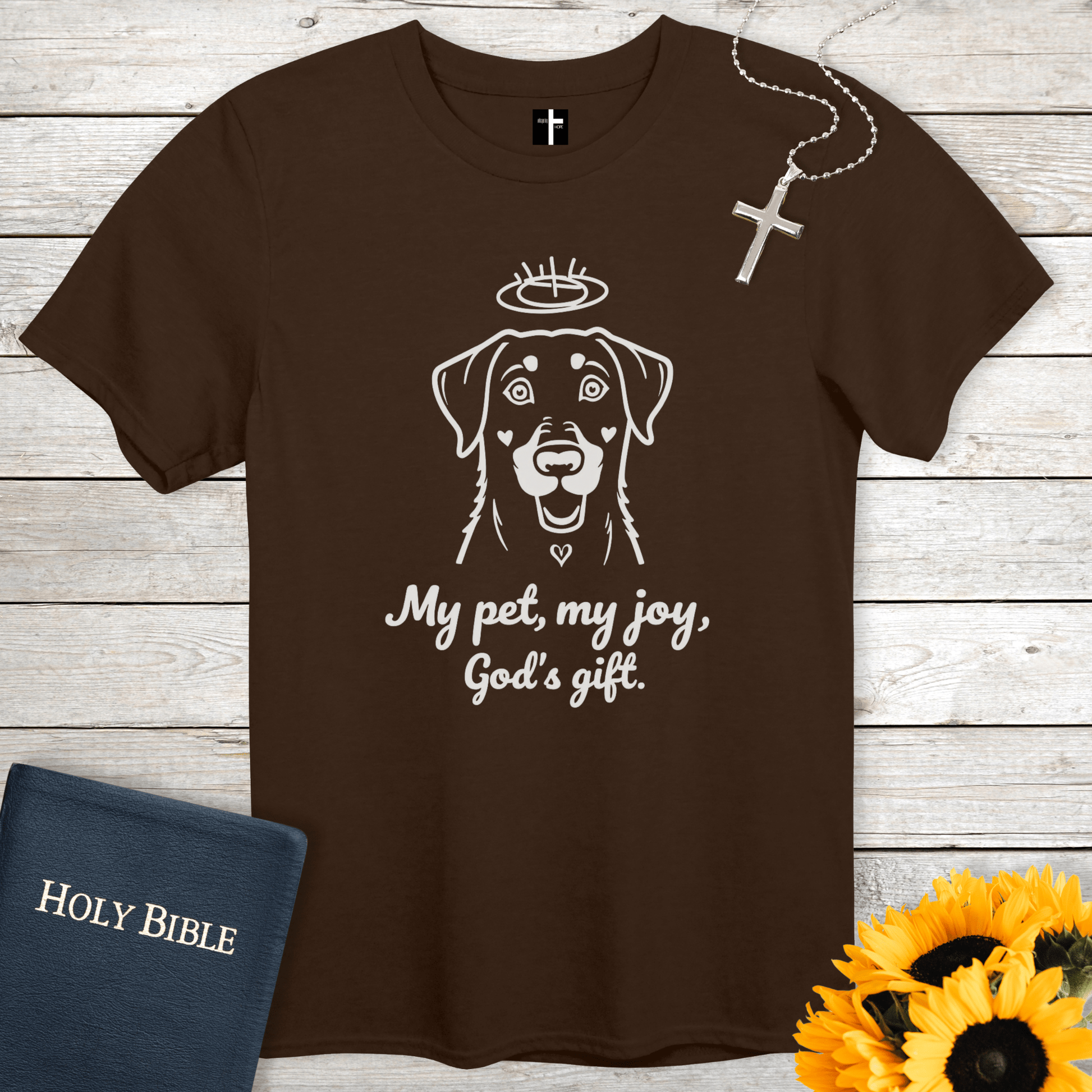 T-Shirt Dark Chocolate / S God's Gifts Unisex Christian T-Shirt