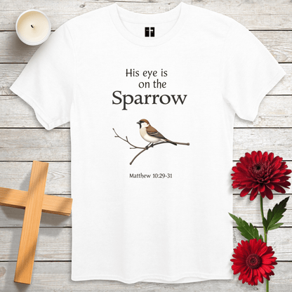 T-Shirt Eye On The Sparrow Unisex Christian T-Shirt