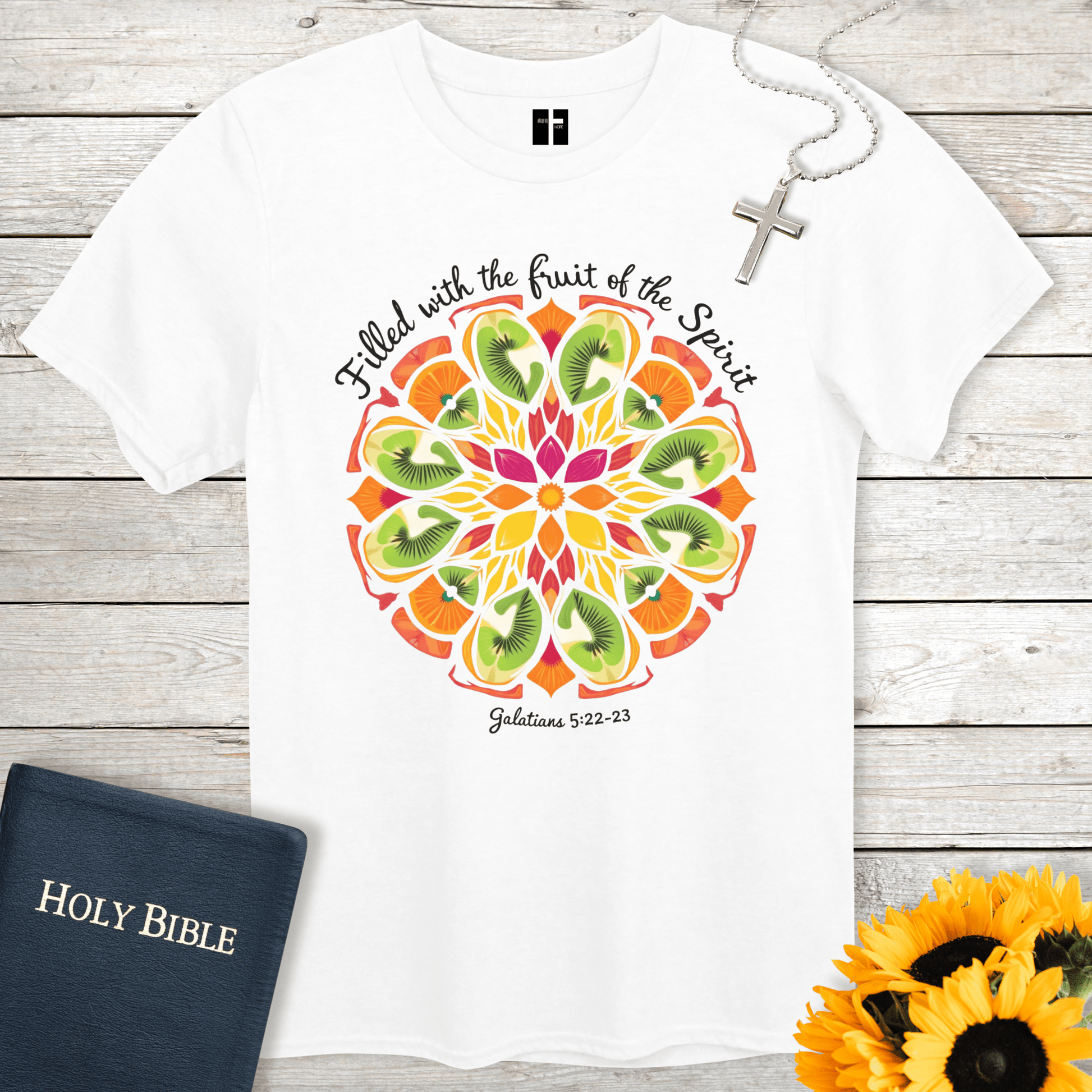 T-Shirt Filled With The Fruit Unisex Christian T-Shirt