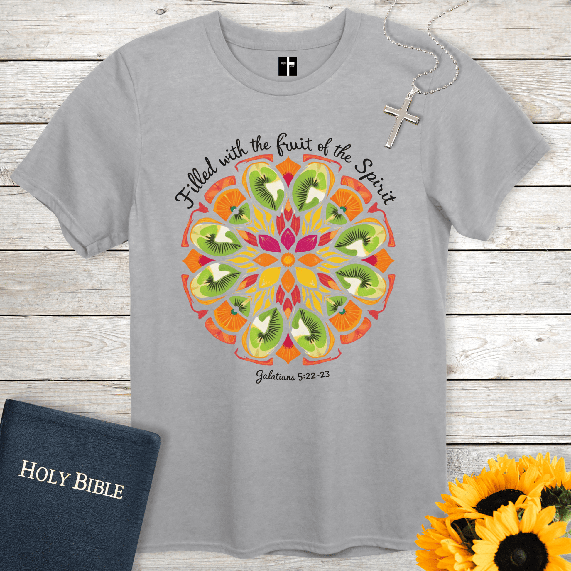 T-Shirt Filled With The Fruit Unisex Christian T-Shirt