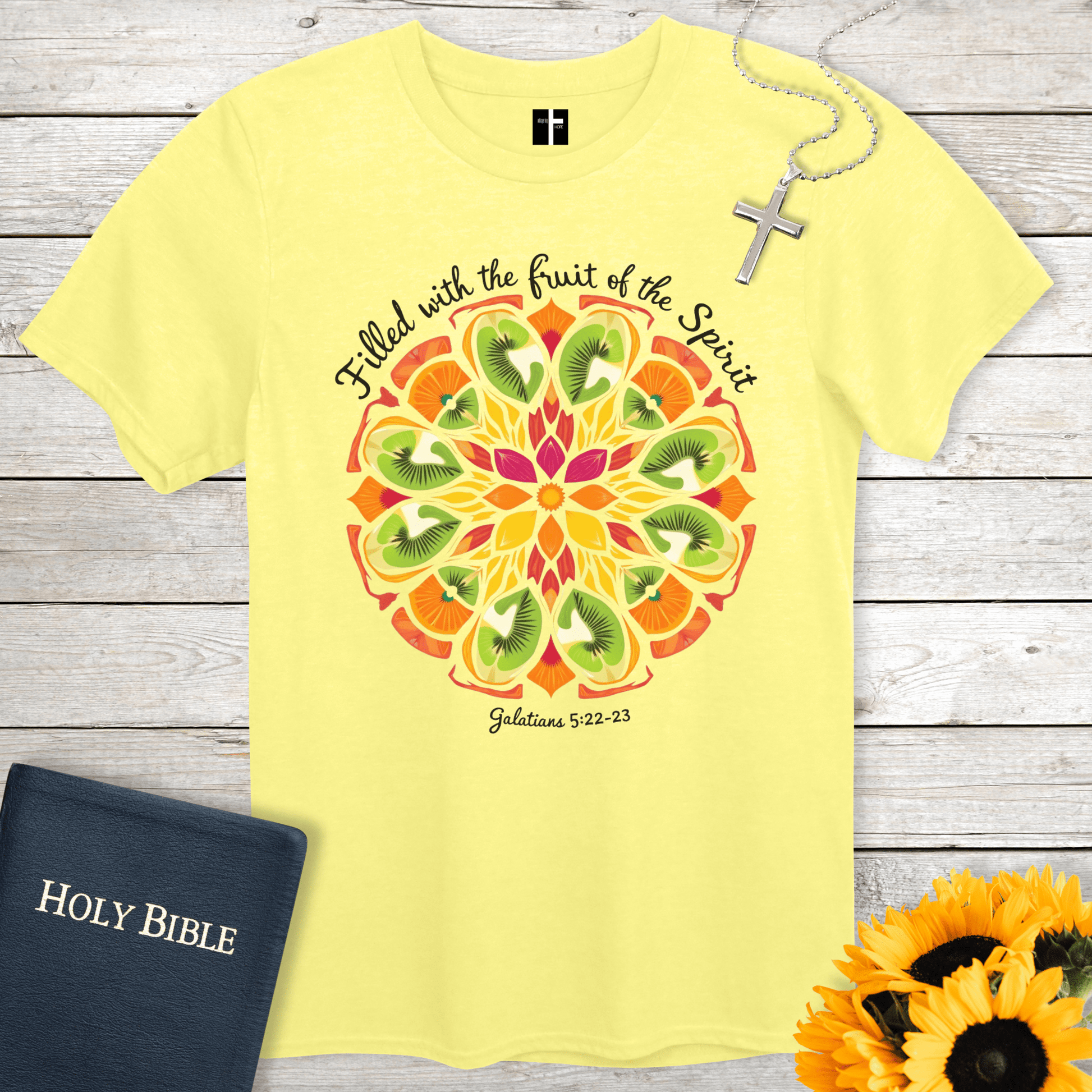 T-Shirt Filled With The Fruit Unisex Christian T-Shirt