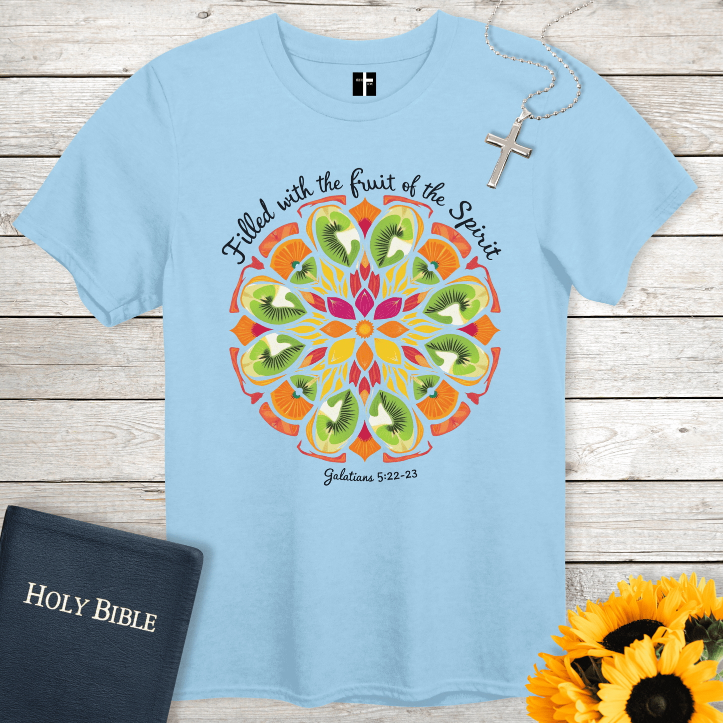 T-Shirt Filled With The Fruit Unisex Christian T-Shirt