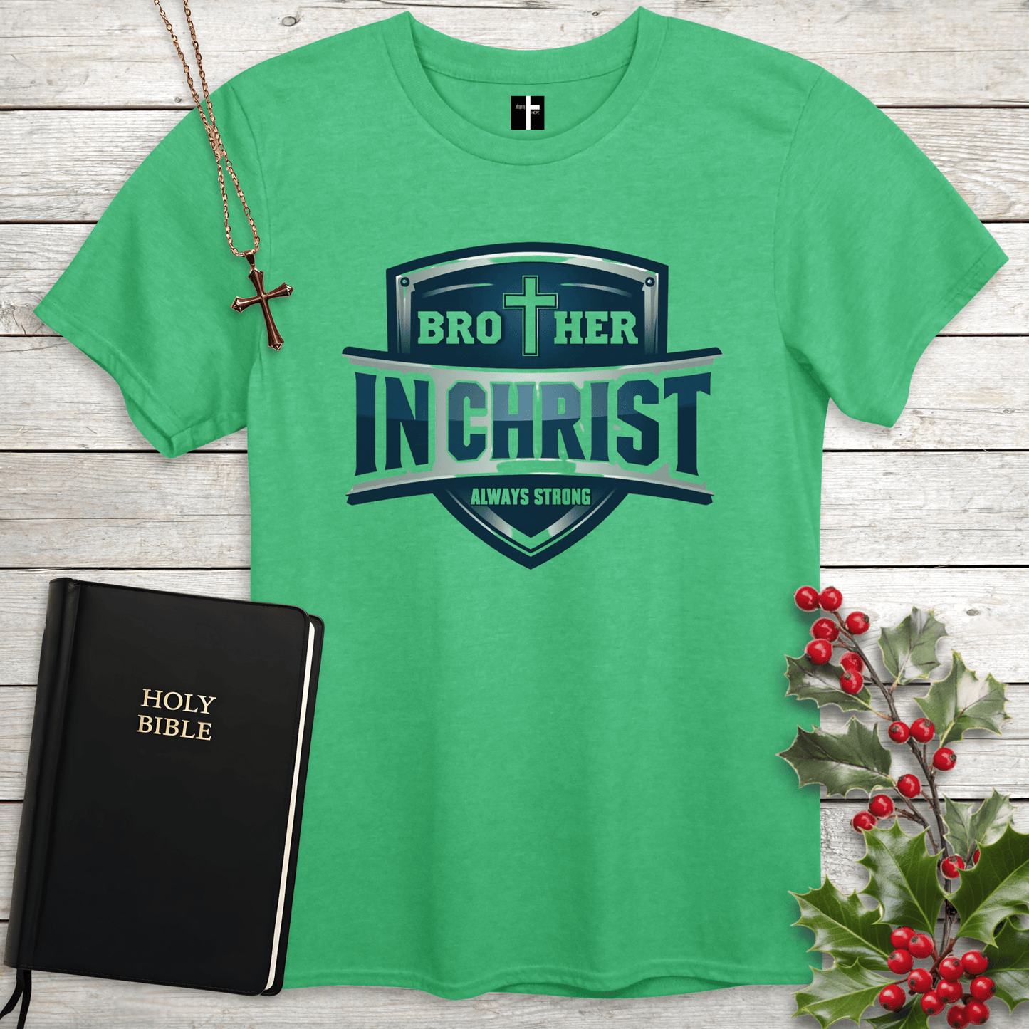 T-Shirt Heather Irish Green / S Brother in Christ Unisex Christian T-Shirt