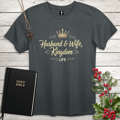 T-Shirt Husband & Wife Unisex Christian T-Shirt