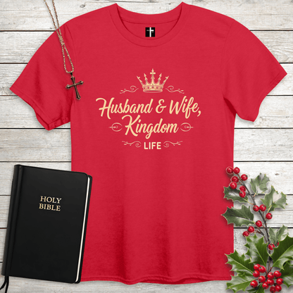 T-Shirt Husband & Wife Unisex Christian T-Shirt