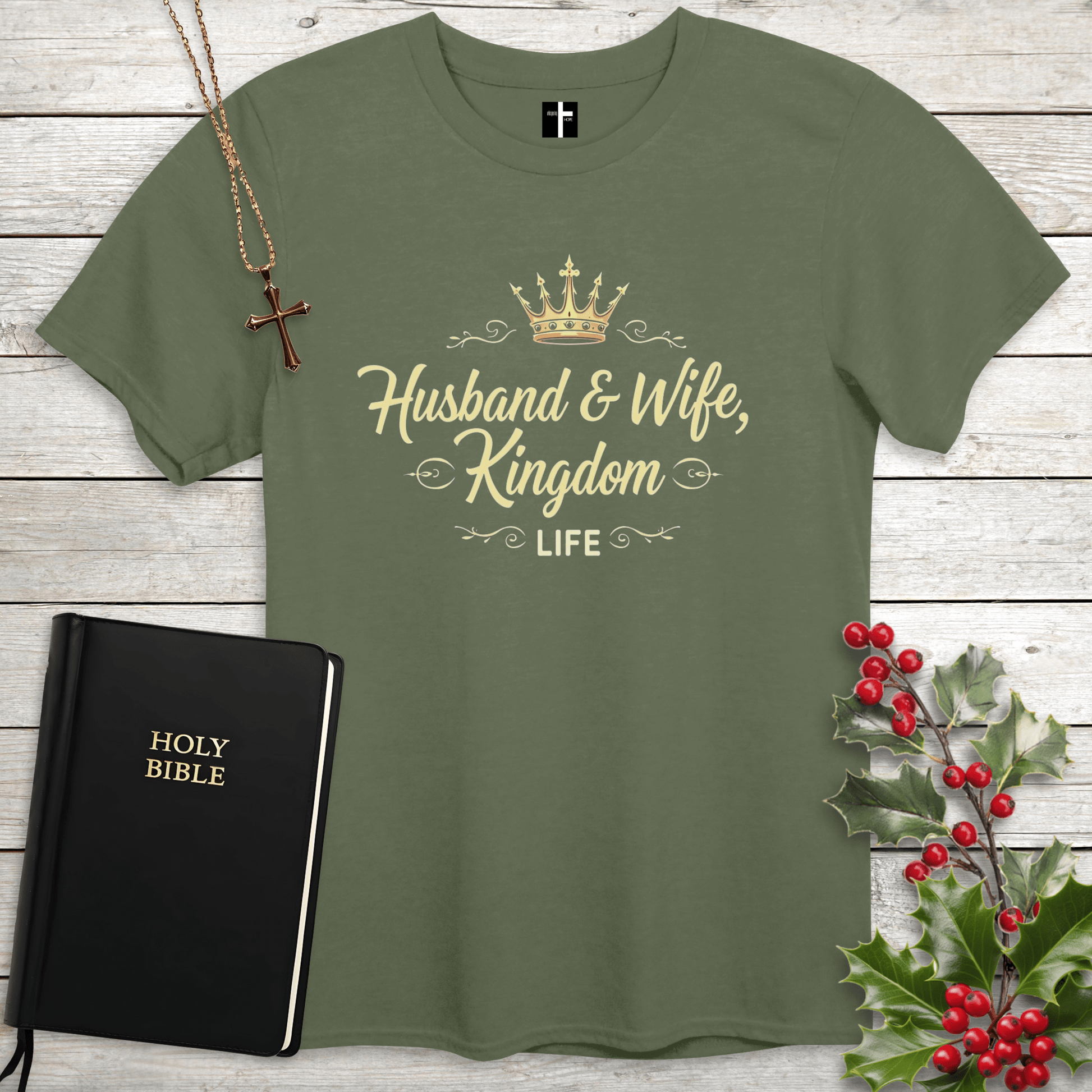 T-Shirt Husband & Wife Unisex Christian T-Shirt