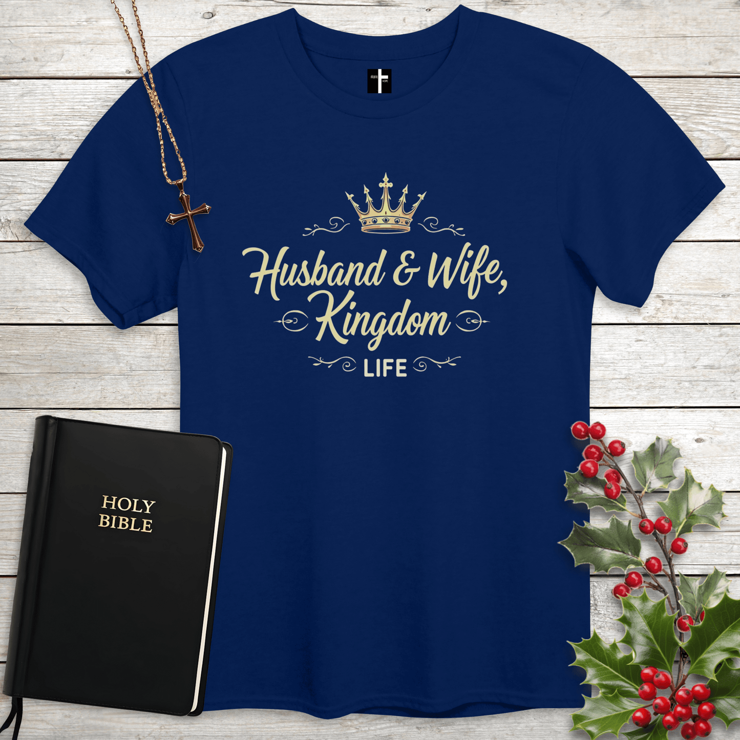 T-Shirt Husband & Wife Unisex Christian T-Shirt