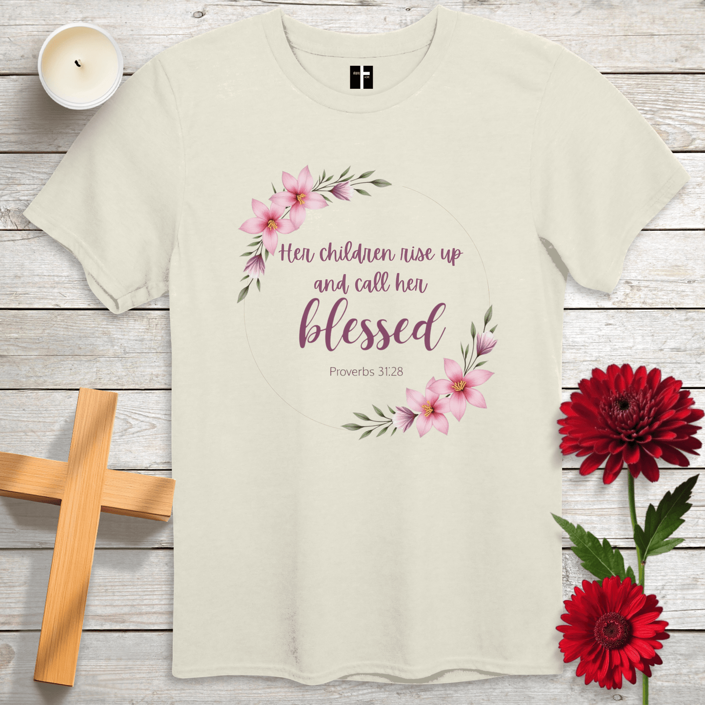 T-Shirt Natural / S Her Children Unisex Christian T-Shirt