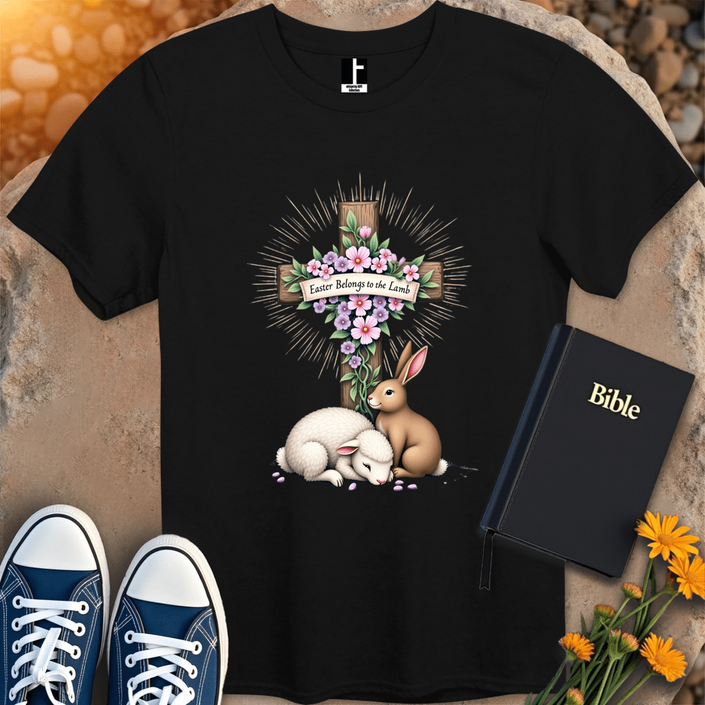 T-Shirt S / Black EasterBelongsTotheLamb T-Shirt