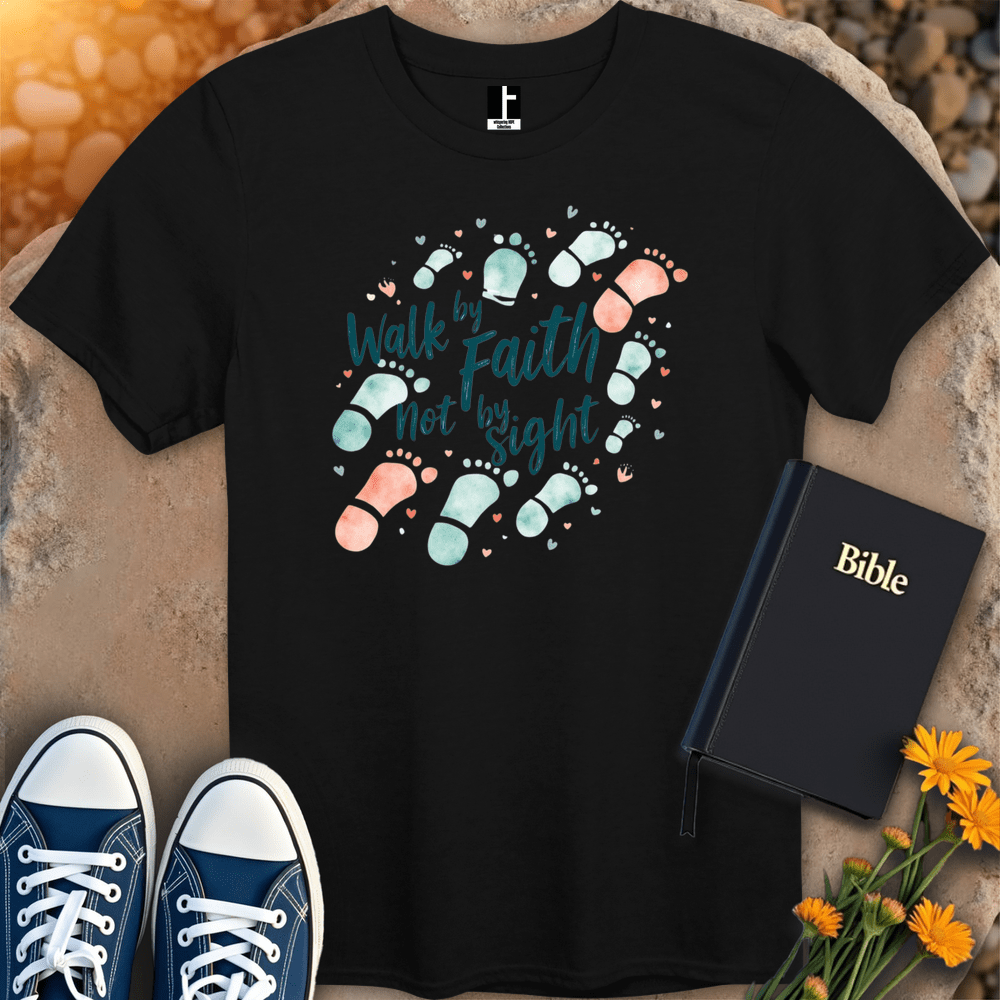 T-Shirt S / Black WalkByFaith T-Shirt