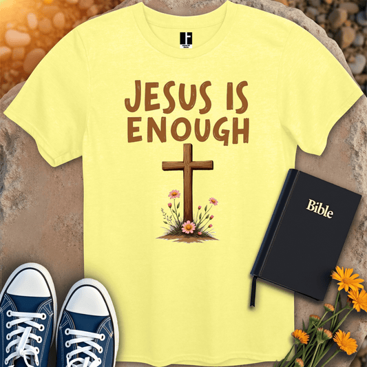 T-Shirt S / Cornsilk JesusEnough T-Shirt
