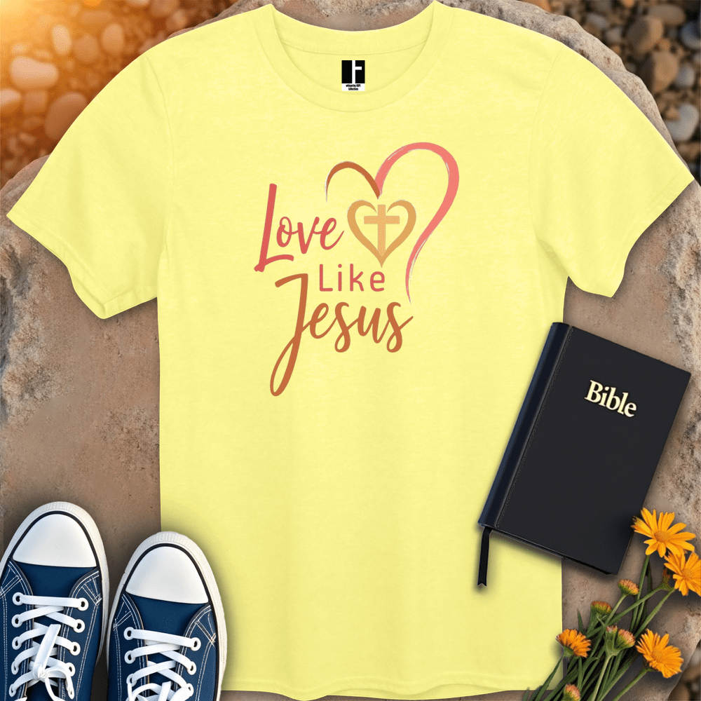 T-Shirt S / Cornsilk LoveLikeJesus T-Shirt