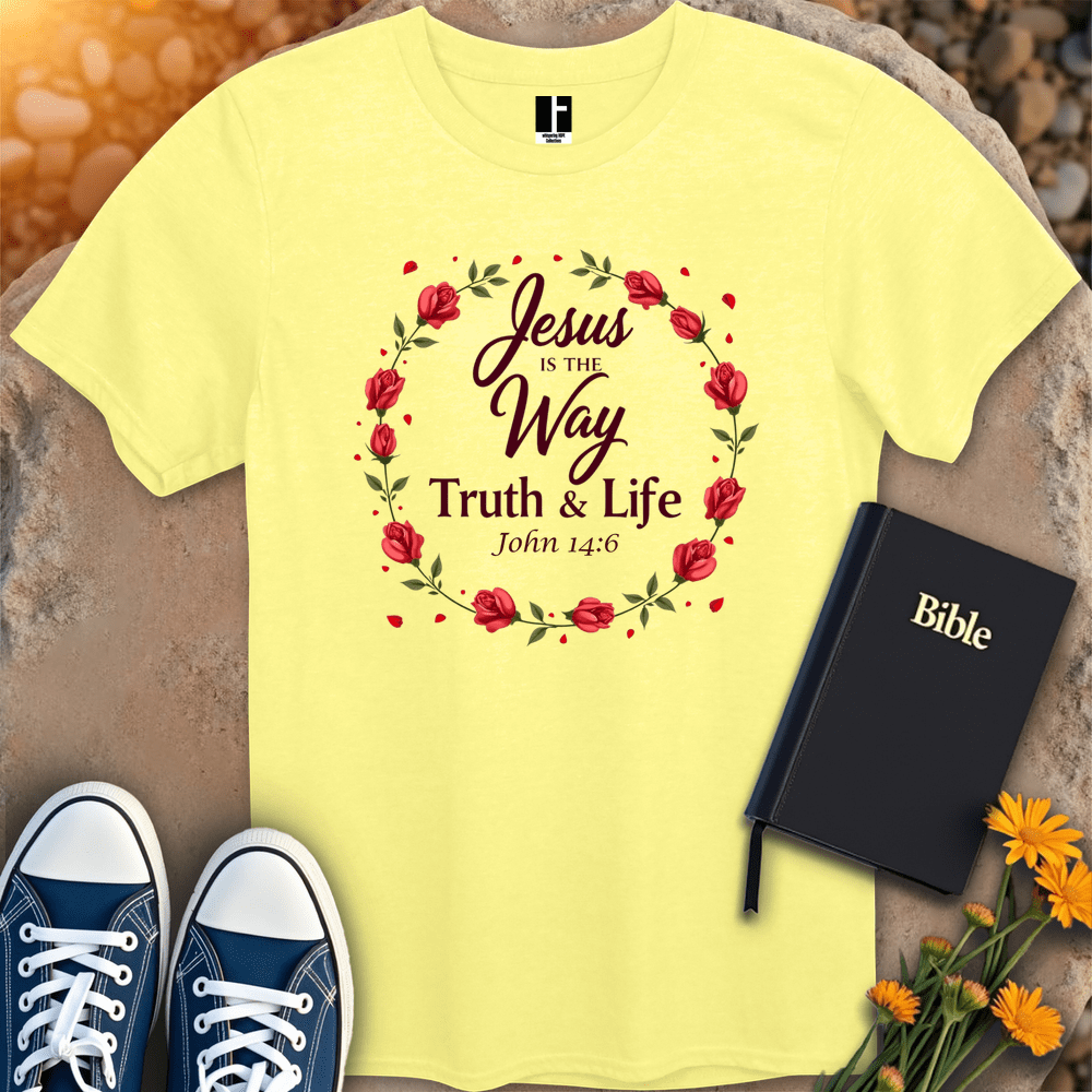 T-Shirt S / Cornsilk WayTruthLifeT-Shirt