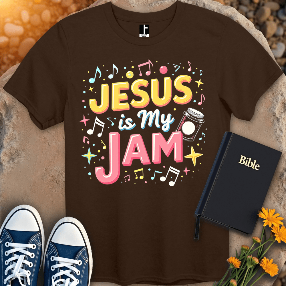 T-Shirt S / Dark Chocolate JesusMyJam T-Shirt