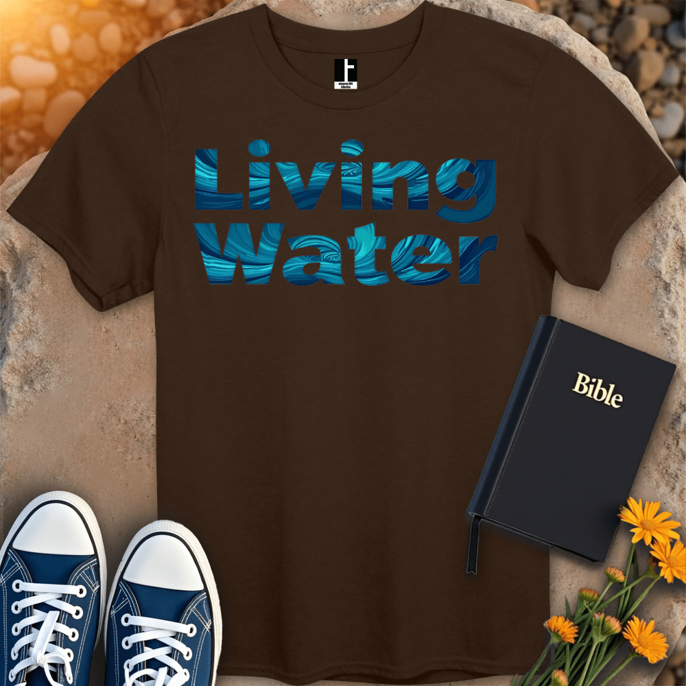 T-Shirt S / Dark Chocolate LivingWater T-Shirt