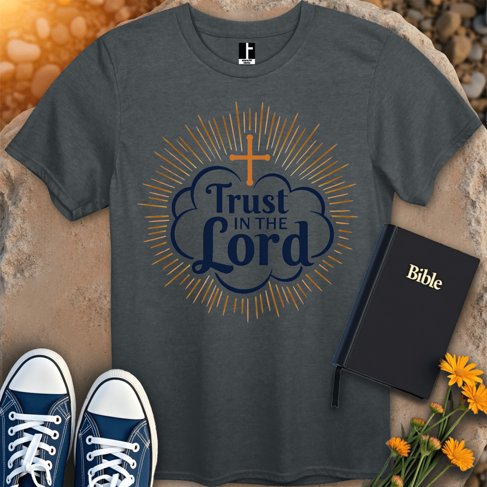 T-Shirt S / Dark Heather TrustTheLord T-Shirt