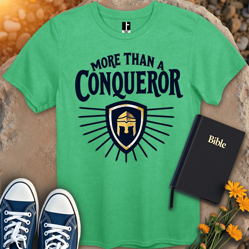 T-Shirt S / Heather Irish Green Conqueror T-Shirt