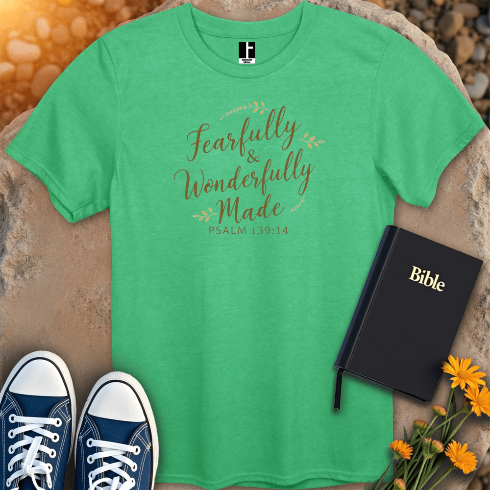 T-Shirt S / Heather Irish Green Fearfully & Wonderfully Made T-Shirt