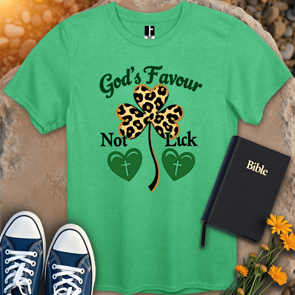 T-Shirt S / Heather Irish Green GodsFavour T-Shirt