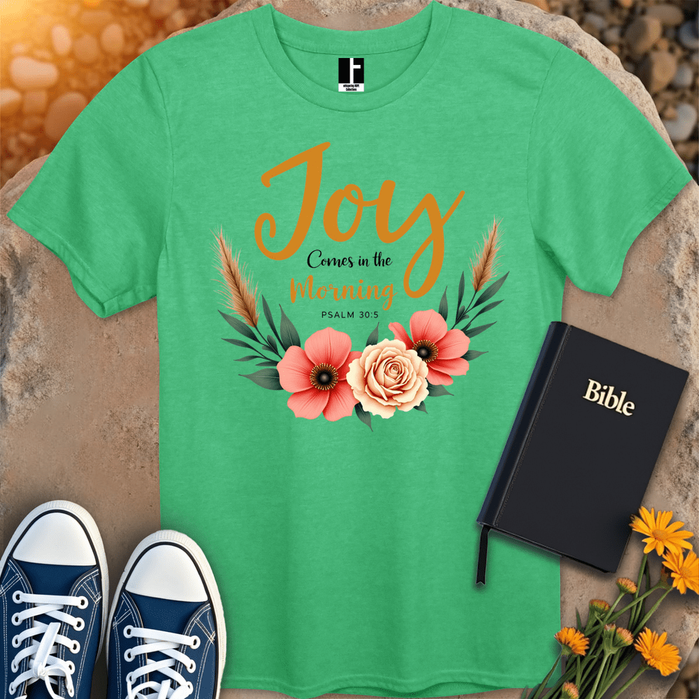 T-Shirt S / Heather Irish Green JoyInMorning T-Shirt