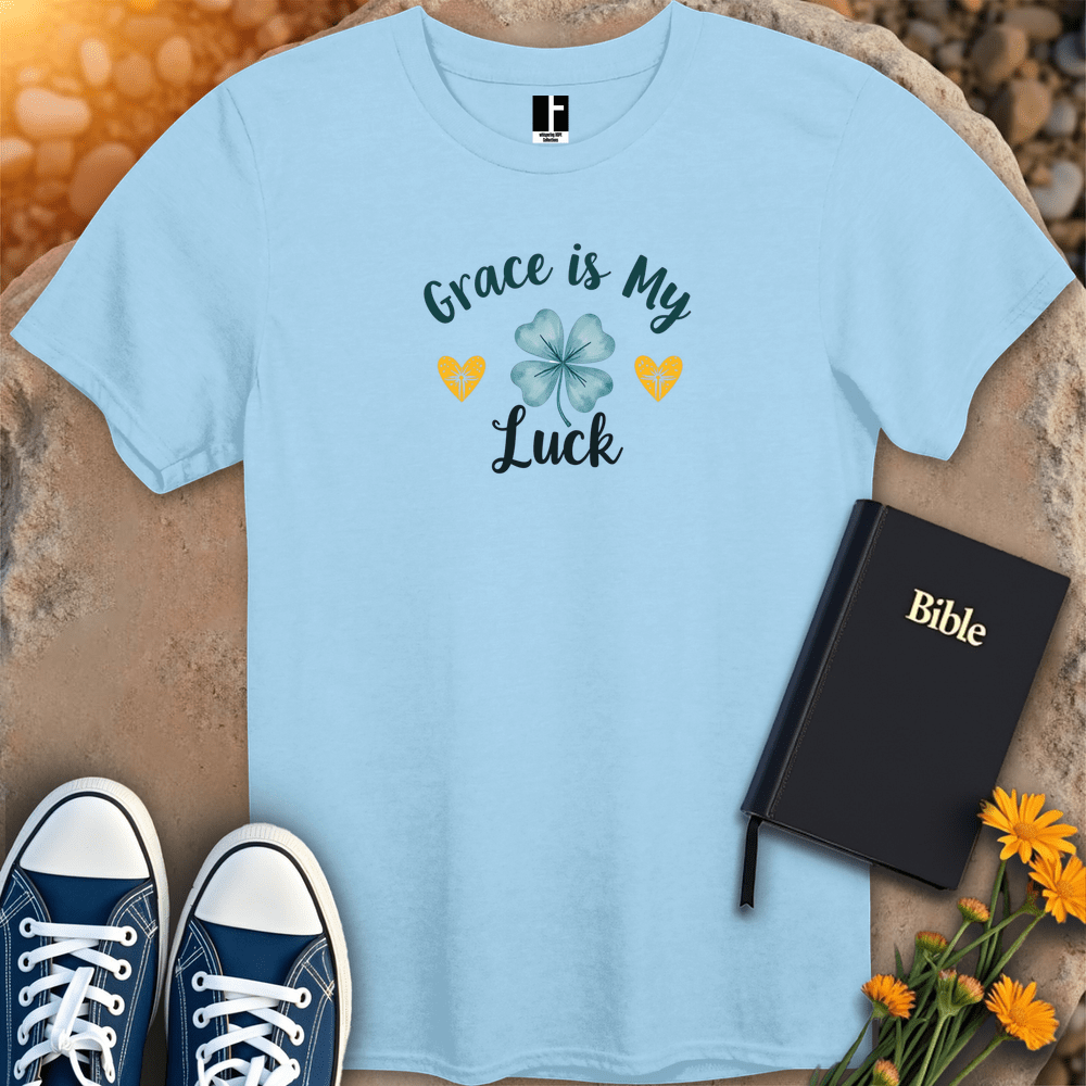 T-Shirt S / Light Blue GraceIsMyLuck T-Shirt