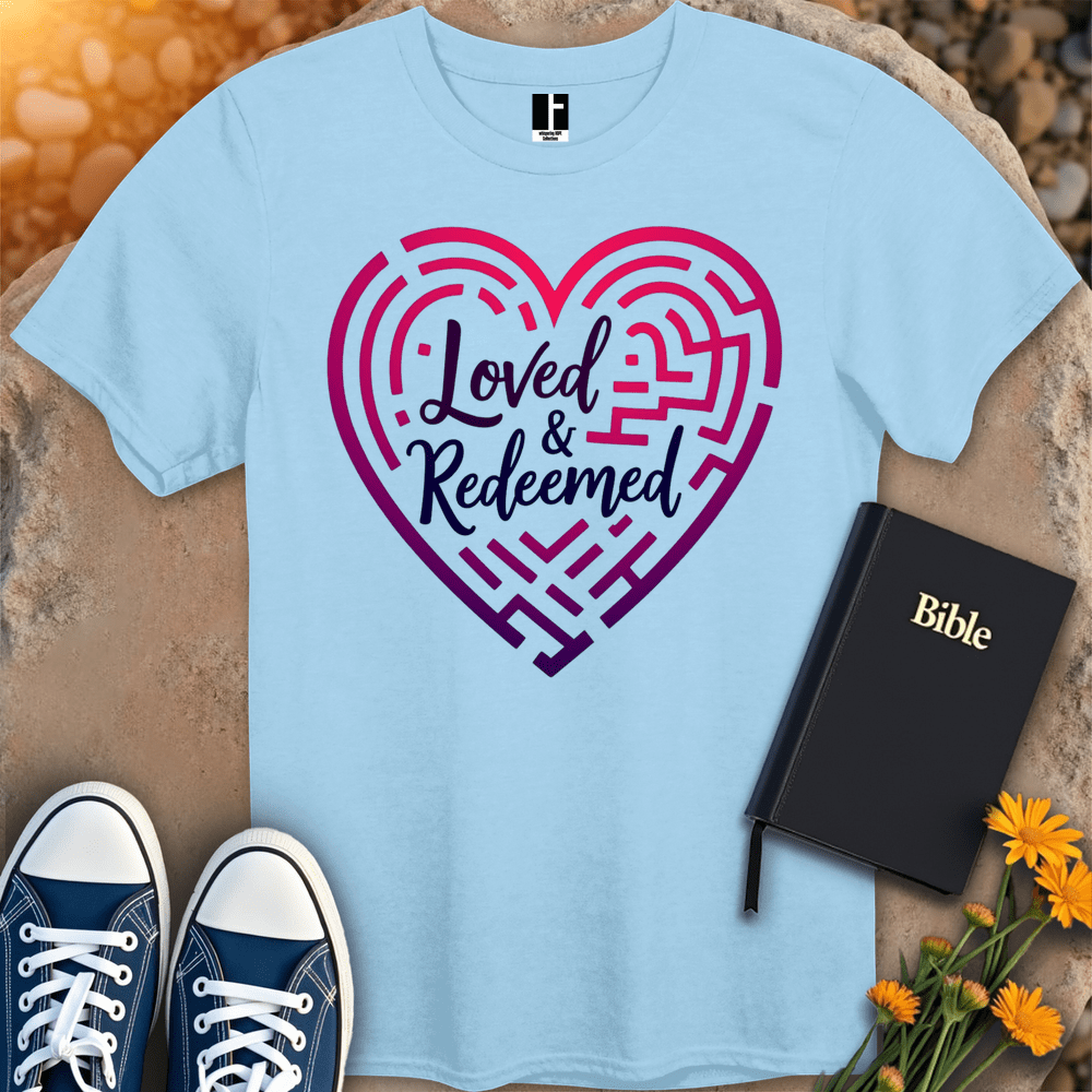T-Shirt S / Light Blue LovedRedeemed T-Shirt