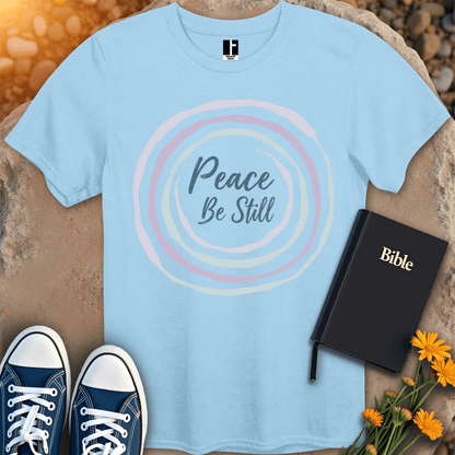 T-Shirt S / Light Blue PeaceBeStill T-Shirt