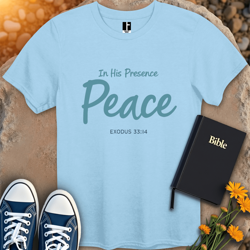 T-Shirt S / Light Blue PresencePeaceT-Shirt