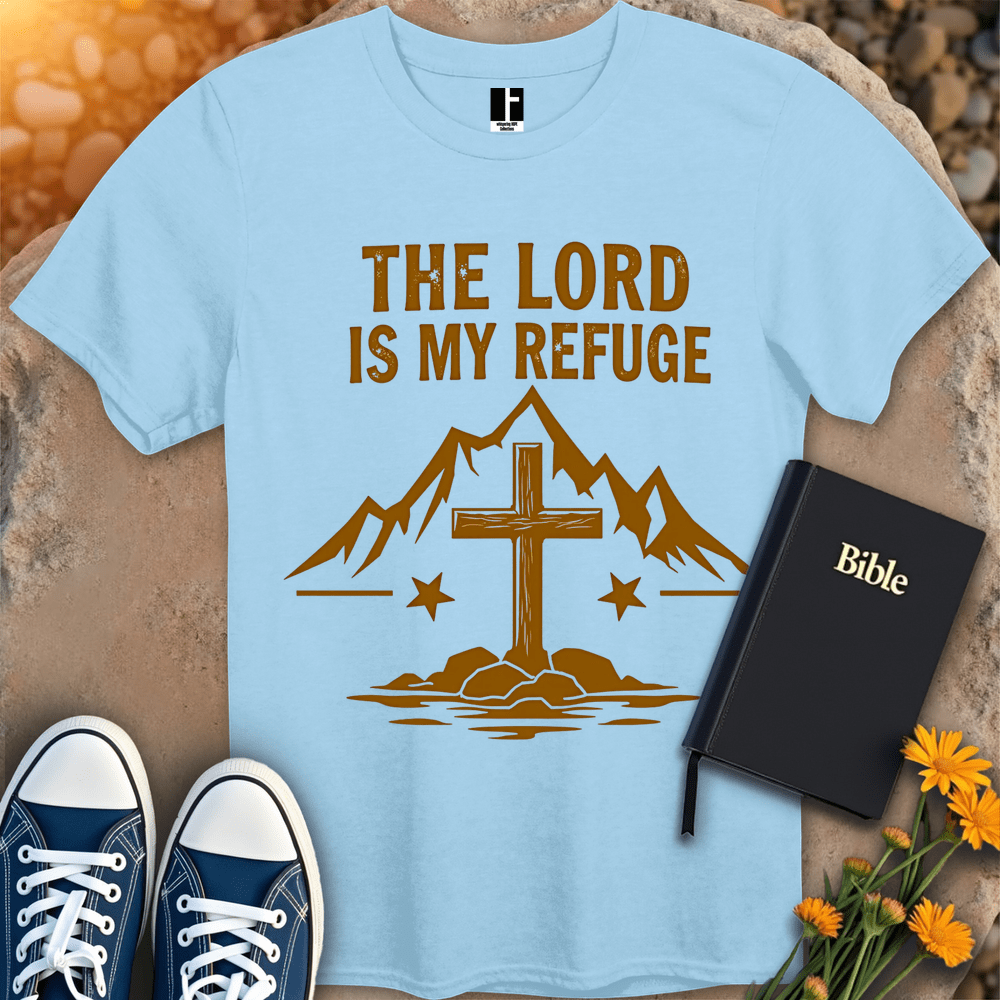 T-Shirt S / Light Blue RefugeRock T-Shirt