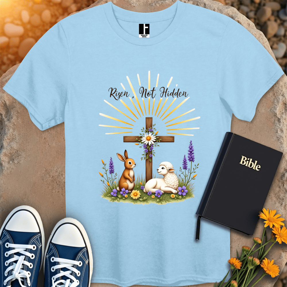 T-Shirt S / Light Blue RisenNotHidden T-Shirt